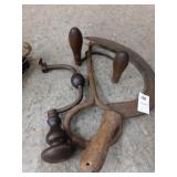 Lot of antique tools