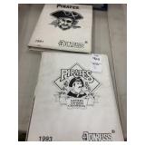 Pirate baseball card and sticker lot