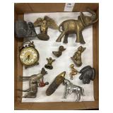 Lot of vintage metal figurines