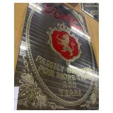 Stroh beer mirror sign 19 in by 12 in