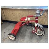 Retro Red Radio Flyer Retro Tricycle Steel Frame