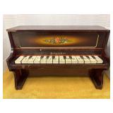 Vintage Shoenhut wooden play piano