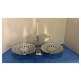 Vintage Chrome 3 - tiered clamshell  Server