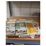 Oil company advertising maps, Sinclair, Esso,