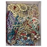 Lot of costume jewelry necklaces