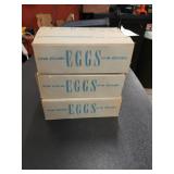 Lot of 3 vintage egg cartons