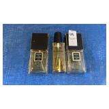 3 Vintage Chanel toilette bottles