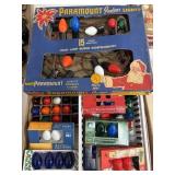 Vintage Paramount light C7 light strand in box