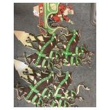 Vintage Santaï¿½s sleigh plastic yard decor