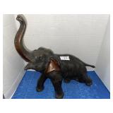 Antique Japanese Bronze heavy metal Elephant- 18