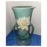 Vintage Roseville -Water Lily -double-handled art