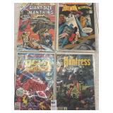 Lot of 4 comic books, Batman, Huntress, etc