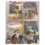 Lot of 5 Betty, Veronica, etc Comic books