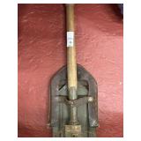 WWII folding entrenching tool with carrier