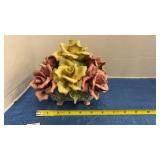 Vintage Capodimonte Floral