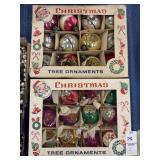 2 boxes of vintage Poland etc indent Christmas