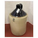 Vintage 3 gal handled stoneware jug