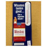 Winston Cigarettes advertising Thermometer sign