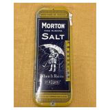 Vintage Morton Salt advertising Thermometer 16 x