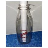 Vintage 1 quart milk jug -Miller