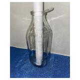 Vintage 1 quart milk jug - Wellers Pennsylvania.