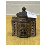 Vintage cast iron bank still coin bank