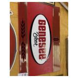 Genesee beer plastic sign 10 in by 16 in