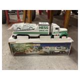 Hess Gasoline toy truck and racer set