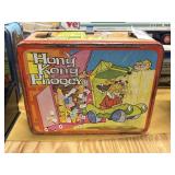 Vintage Hong Kong Phooey thermos tin lunch box