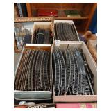 4 shoeboxes full of HO scale model train track