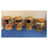 12 Ceramic Steins