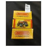 Vintage Matchbox cars in boxes lot of 3