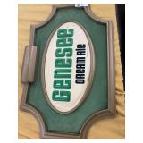 Genesee ale plastic sign 21 by 14
