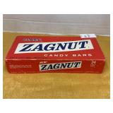 Vintage empty Clark Zagnut candy bar box