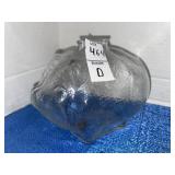 Vintage Anchor Hocking textured clear glass pig