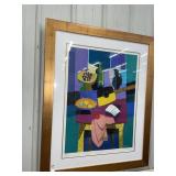 Framed/ signed artwork print 12/ 300- 32 x 40