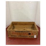 Vintage wooden ï¿½Joï¿½o C. Garganta Herdeiros, L.da"