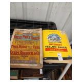 Book lot replica 1908 Sears catalog, 2001