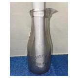 Vintage 1 pint milk jug - Johnstown Sanitary