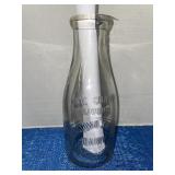Vintage 1 quart milk jug -Johnstown Sanitary