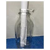 Vintage Gallikers 1 quart milk jug