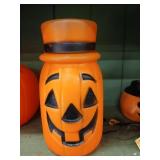Vintage lighted blow mold Jack o