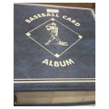 Baseball card album lot