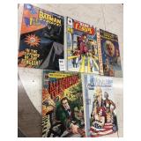 Batman, great scientists, etc comics lot of 5