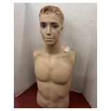 Vintage male mannequin torso
