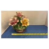 Vintage Capodimonte Floral