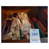 Candle lot in wardrobe drawer