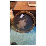 Vintage Oval Baby Picture