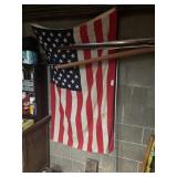 American Flag on Pole