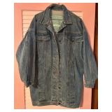 Vintage Menï¿½s Coat Jordache Denim- size M,